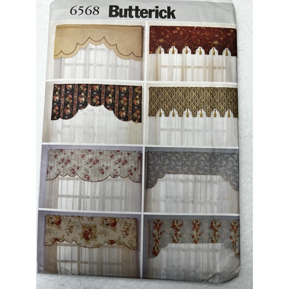 Butterick 6568 Reversible Valances New FF